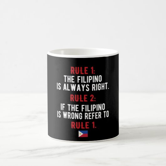 Filipino Filipino Roots Philippinen Flag Filipino Kaffeetasse (Mittel)