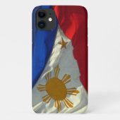 Filipino-Flagge Case-Mate iPhone Hülle (Rückseite)