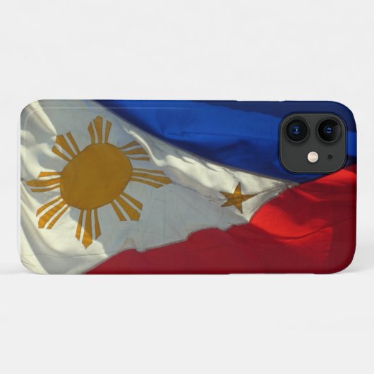 Filipino-Flagge Case-Mate iPhone Hülle (Rückseite (Horizontal))