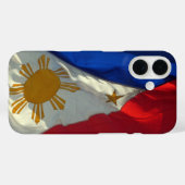 Filipino-Flagge Case-Mate iPhone Hülle (Rückseite (Horizontal))