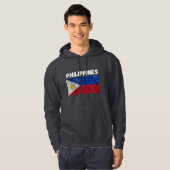 Filipino-Flaggenpreis der Vintagen Philippinen Hoodie (Vorne ganz)