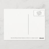 Filipino Food Delikatessen in Wasserfarben Pinoy Postkarte (Rückseite)