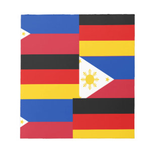 FILIPINO-GERMAN NOTIZBLOCK