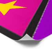 Filipino GLBT-Fahne Poster (Ecke)