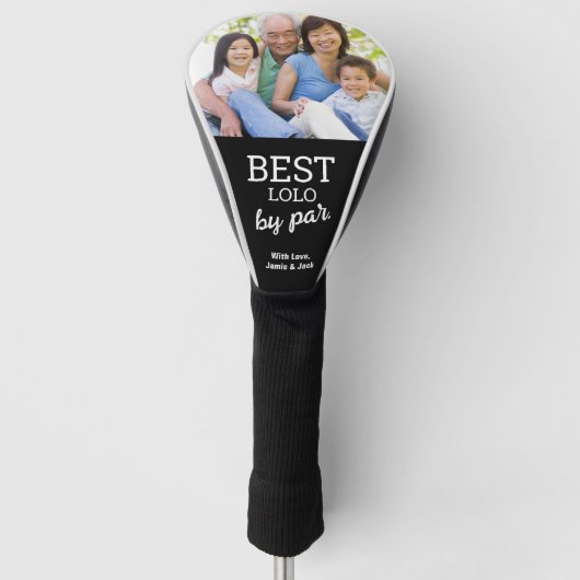Filipino Großvater Best LOLO by Par Custom Foto Golf Headcover (Vorderseite)