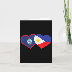 Filipino Guam Herz Pinoy Chamorro Philippinen Gua Karte