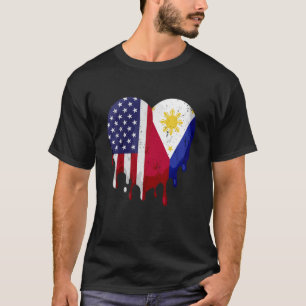 Filipino Heritage Month Philippines Flag T-Shirt