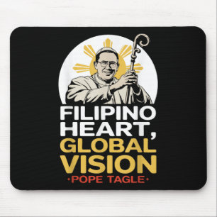 Filipino Herz, Global Vision Erzbischof Tagle The Mousepad