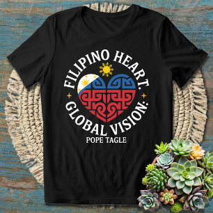 Filipino Herz Globale Vision Papst Tagle T-Shirt