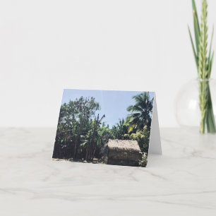 Filipino Hut Dankeskarte