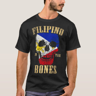 Filipino in die Knochen T-Shirt