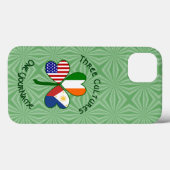 Filipino Irish American Flags Kleeblatt Persönlich Case-Mate iPhone Hülle (Rückseite (Horizontal))