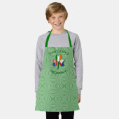 Filipino Irish USA Flags Kleeblatt Kid's Schürze (Getragen)