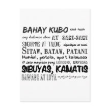 Filipino Kinderzimmer Rhyme Serie