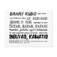 Filipino Kinderzimmer Rhyme Serie