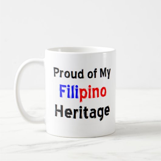 Filipino Kulturkaffee-Tasse Kaffeetasse (Links)