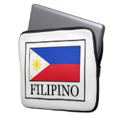 Filipino Laptopschutzhülle (Vorderseite Links)