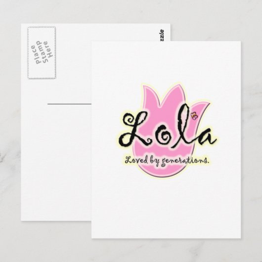 Filipino Lola Muttertagsgeschenk Postkarte (Vorne/Hinten)