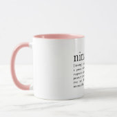 Filipino Ninang Definition Mug, Godmother Gift Tasse (Links)