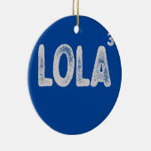 Filipino Oma von drei lustigen Lola-Frauen Keramik Ornament (Rechts)