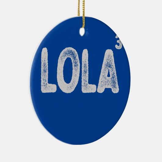 Filipino Oma von drei lustigen Lola-Frauen Keramik Ornament (Rechts)