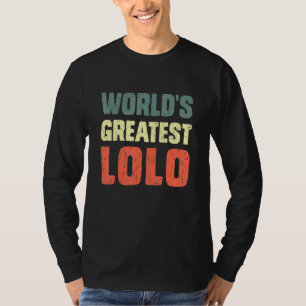 Filipino Opa Präsent - Weltbest Lolo T-Shirt
