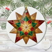 Filipino Parol Christmas Blessing Keepsake Keramik Ornament