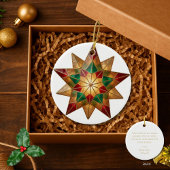 Filipino Parol Christmas Blessing Keepsake Keramik Ornament