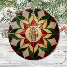 Filipino Parol Engel Weihnachtsschmuck | Capiz-In