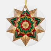 Filipino Parol Warmth and Joy Christmas Keramik Ornament (Vorne)