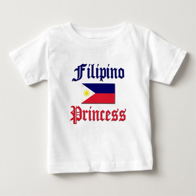 Filipino Princess Baby T-shirt (Vorderseite)