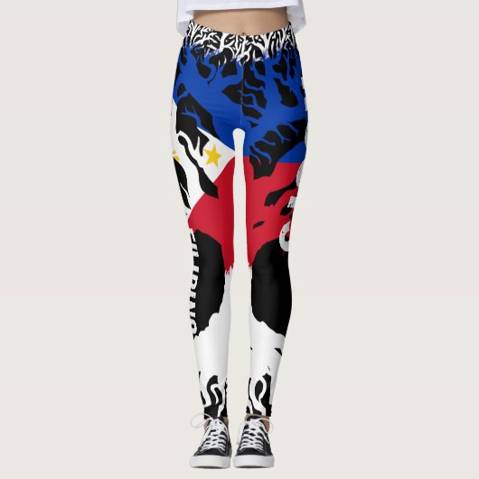 FILIPINO ROOTS LEGGINGS (Vorderseite)