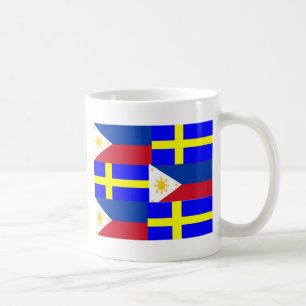 FILIPINO-SCHWEDISCH KAFFEETASSE