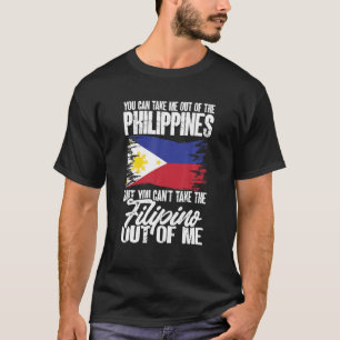 Filipino Sie können mich aus den Philippinen nehme T-Shirt
