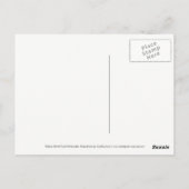 Filipino Street Food in Watercolor Pinoy Postkarte (Rückseite)