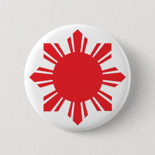 Filipino Sun - Rot Button