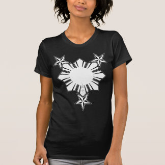 Filipino Sun und Stern-Shirt T-Shirt