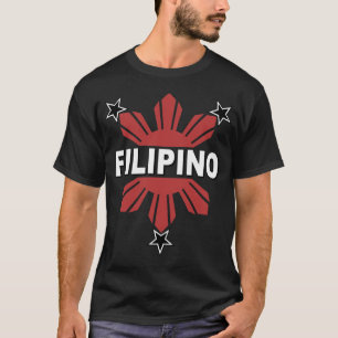 Filipino Sun und Stern T-Shirt