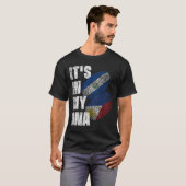 Filipino und salvadorianische Mix Heritage T-Shirt (Vorne ganz)
