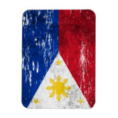 Filipinoflagge Magnet (Vertikal)
