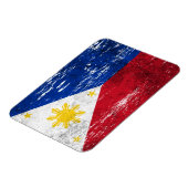 Filipinoflagge Magnet (Linke Seite)