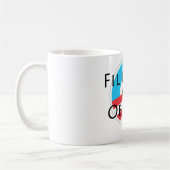 Filipinos für Obama Kaffeetasse (Links)