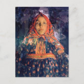 Filipp Malyavin - Verka Postkarte (Vorderseite)