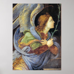 Filippino Lippi - Archangel Gabriel - Circa 1490 - Poster