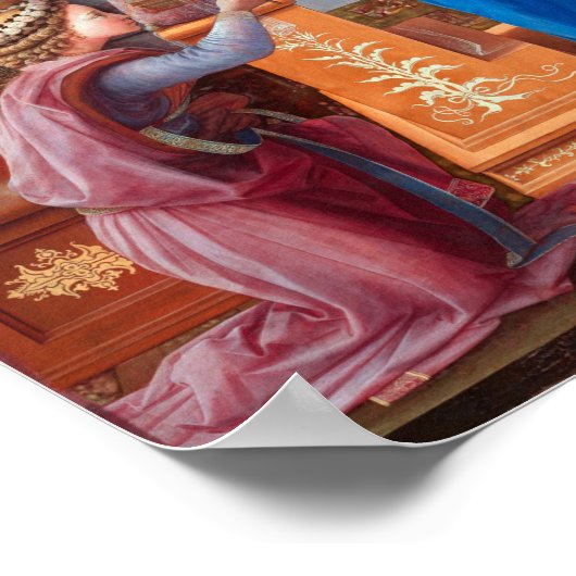 Filippo Lippi, 1440 Poster (Ecke)