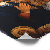 Filippo Lippi - Madonna und Kind mit zwei Engeln Poster (Ecke)
