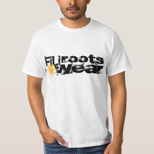 filirootswear b/w T-Shirt (Vorderseite)