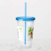 Fill and Chill Parrot Tumbler Acryltrinkbecher (Rechts)
