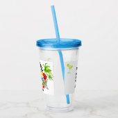 Fill and Chill Parrot Tumbler Acryltrinkbecher (Links)