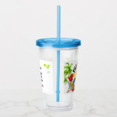 Fill and Chill Parrot Tumbler Acryltrinkbecher (Rechts)